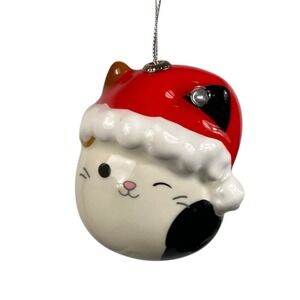 Squishmallows‎ Kurt Adler Holiday Christmas Ornament CAM D14Q